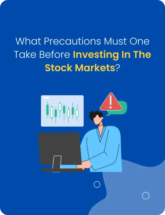 What precautions must one take before investing